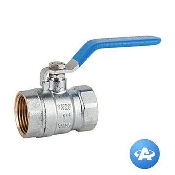 1 1/4" Кран шаровый муфтовый латунный Genebre 3028 07, Ду=32 мм